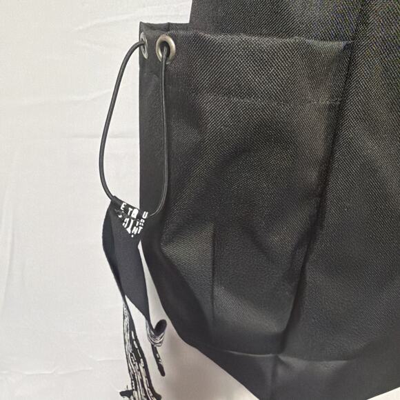 True Religion Black Nylon Backpack Drawstring Top Made In USA main image 7
